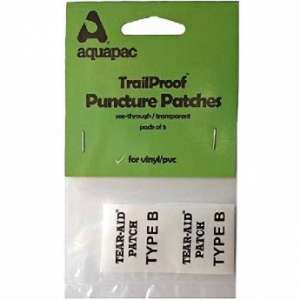       ,  PVC - Aquapac 901 TrailProof Puncture Patches..