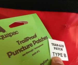       ,  PVC - Aquapac 901 TrailProof Puncture Patches..