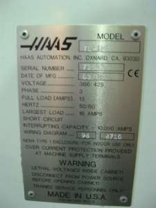        HAAS  TL-1