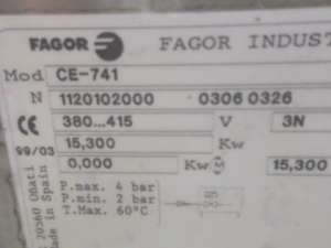  /,   /  Fagor CE-741, 4 