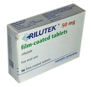      (Rilutek 50 MG 56 Tablet)   .