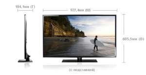      - SAMSUNG SMART TV 40'' Full HD UE40ES5507