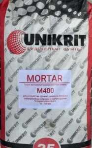  .    UNIKRIT MORTAR M400