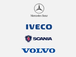     Mercedes, Iveco, Volvo, Scania