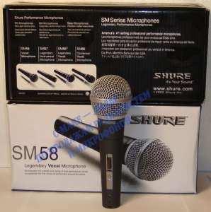     Shure SM58   120  - 