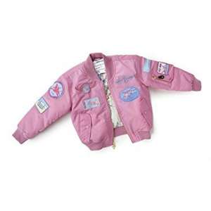    Boeing Pink Nylon Flight Jacket