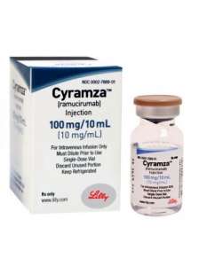    Cyramza 100 mg/10 ml  100 /10   - 