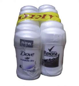    Dove+Rexona 6+6=12.