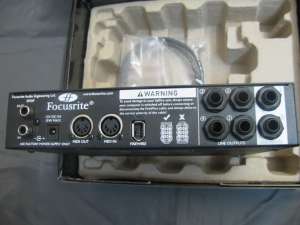    Focusrite SAFFIRE PRO 14 FireWire