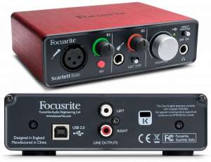    FOCUSRITE SCARLETT SOLO