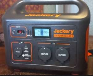    Jackery Explorer 1000.