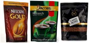   Jacobs Monarch, Nescafe Gold, Carte Noire