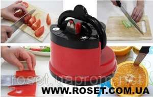    Knife Sharpener with Suction Pad - 