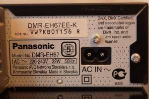    Panasonic DMR-EH67