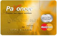    Payoneer Prepaid MasterCard Card - 