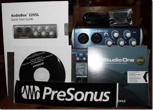    Presonus AudioBox 22VSL