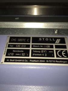    STOLL 320 TC-C-E3  