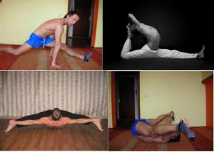   -  (stretching):   - 