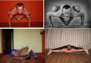   -  (stretching):  