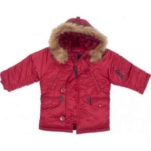    Youth N-3B Parka (Commander Red)
