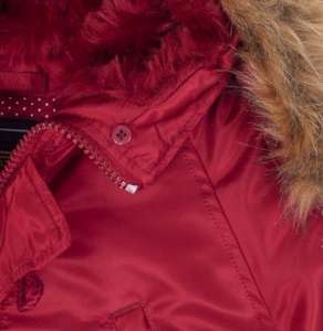    Youth N-3B Parka (Commander Red)