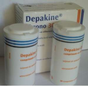   300  Depakine Chrono 300 mg  100