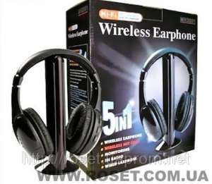   5  1  FM  Wireless Headphone