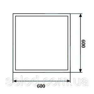   600x600 36w 2900Lm 6400K prizmatik     .