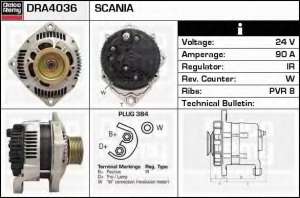   94T Scania 94T 24v 90Amp