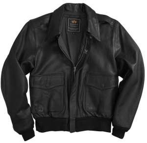   A-2 Goatskin Leather Jacket Alpha Industries - 