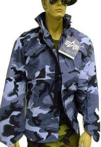   Alpha Industries M-65 Field Jacket Coat, Midnight