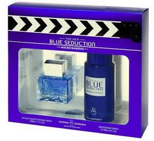   Antonio Banderas Blue Seduction  EDT 50ml + DEO 150ml 210 - 