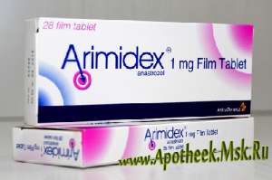   Arimidex 1mg (Anastrozole)    - 