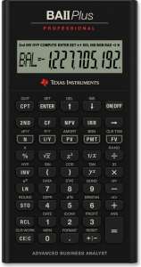   BA II Plus Professional Pro Texas Instruments-3770  - 
