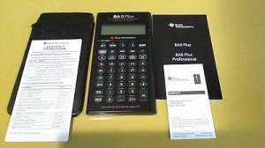   BA II Plus Professional Pro Texas Instruments-3770 