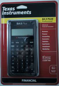   BA II Plus Professional Pro Texas Instruments-3770 