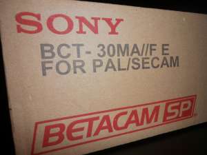   Betacam SP Sony BCT-30MA