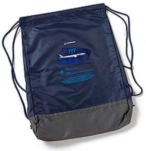   Boeing 777 Graphic Profile Cinch Sac