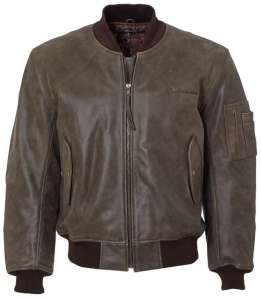   Boeing MA-1 Leather Flight Jacket () - 