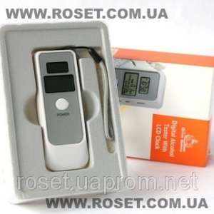   Digital Alcohol Tester with LCD Clock