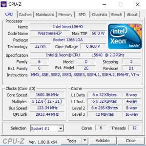   DUAL XEON L5640, 24GB RAM    
