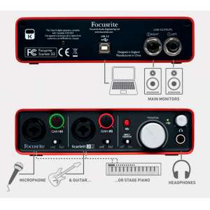   Focusrite Scarlett 2 i 2 - 