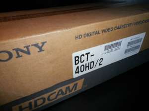   HDCAM Sony BCT-40HD  100 