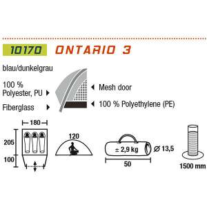   High Peak Ontario 3 Blue ()