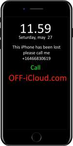   iCloud LOST - 