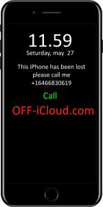   iCloud LOST