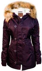   Miss Top Gun Fitted Nylon N-3B Parka () - 