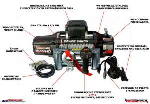   POWERWINCH PW12000 Extreme HD 12V/ 5443 