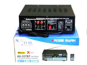   Rose Mark AV-327BT + USB +  2 Bluetooth,   1180 