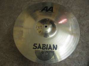   Sabian AA 18" Medium Thin Crash(brilliant) - 